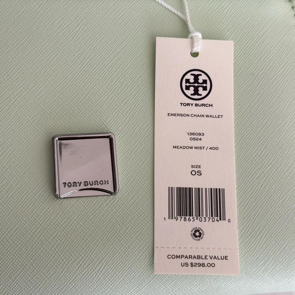New Tory burch Emerson chain wallet crossbody medawmist - Picture 5 of 9